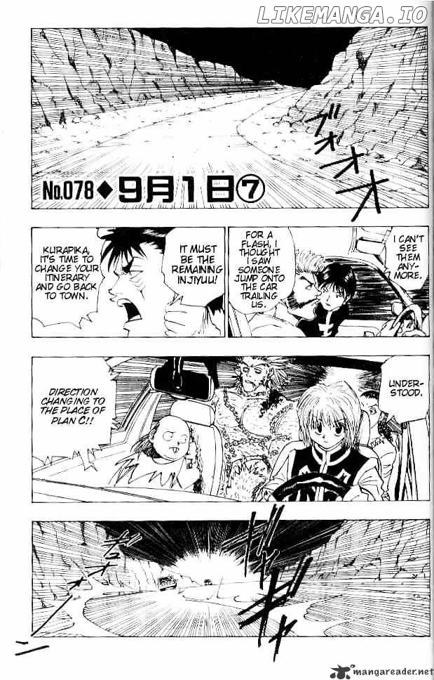 Hunter x Hunter, Chapter 78 image 01